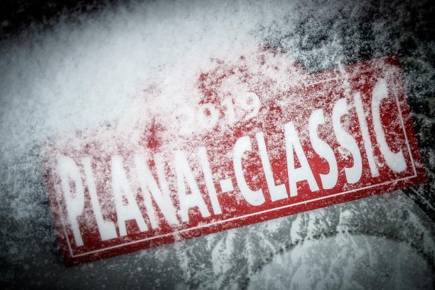 Planai-Classic 2019: Oldtimer im Winter-Chaos