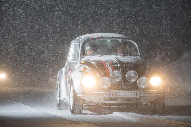 Planai-Classic 2019: Oldtimer im Winter-Chaos