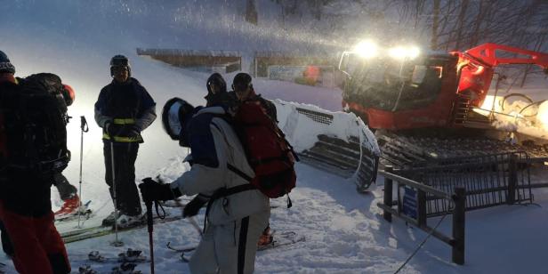 Sprengung am Schneeberg: Tourengeher missachteten Absperrung