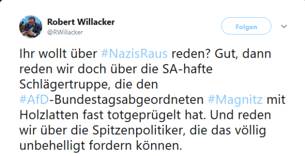 "Nazis raus": Journalistin löst mit Tweet heftige Diskussion aus
