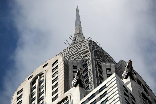 New York City's iconic Chrysler Building is seen in Manhattan