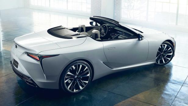 Lexus-News für Detroit: LC als Cabrio-Studie