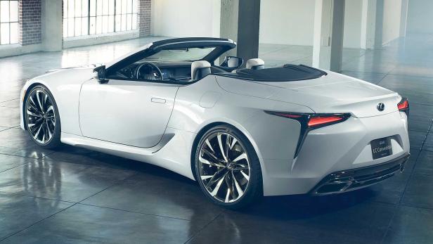 Lexus-News für Detroit: LC als Cabrio-Studie