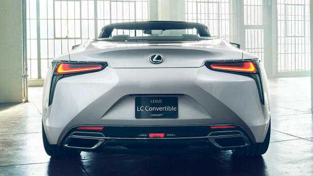 Lexus-News für Detroit: LC als Cabrio-Studie