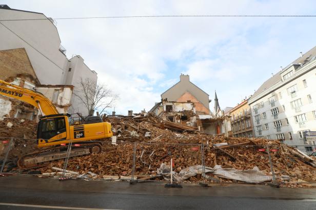 Biedermeier-Haus in Wien-Wieden illegal abgerissen