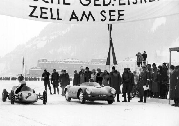 Motorsport-Legenden beim Eisrennen in Zell am See