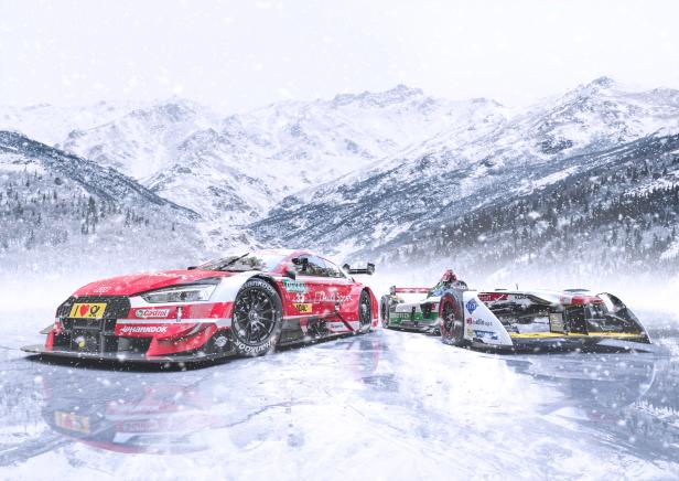 Motorsport-Legenden beim Eisrennen in Zell am See