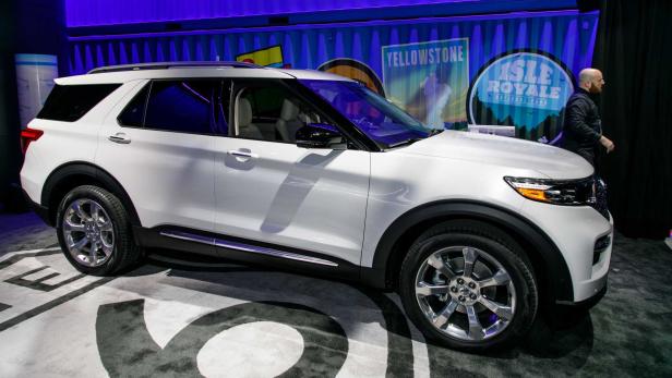 Ford Explorer auf der Detroit Motor Show vorgestellt