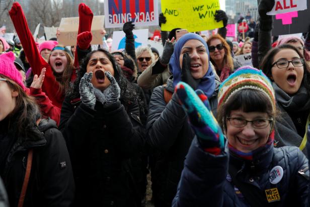 Tausende bei drittem Women's March in den USA gegen Trump