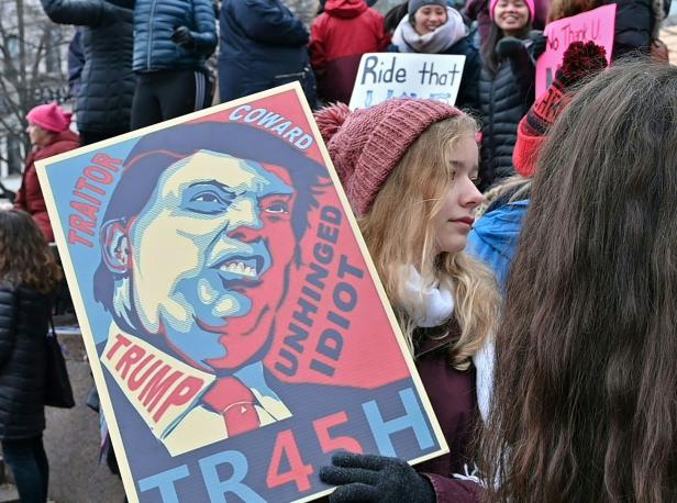 Tausende bei drittem Women's March in den USA gegen Trump