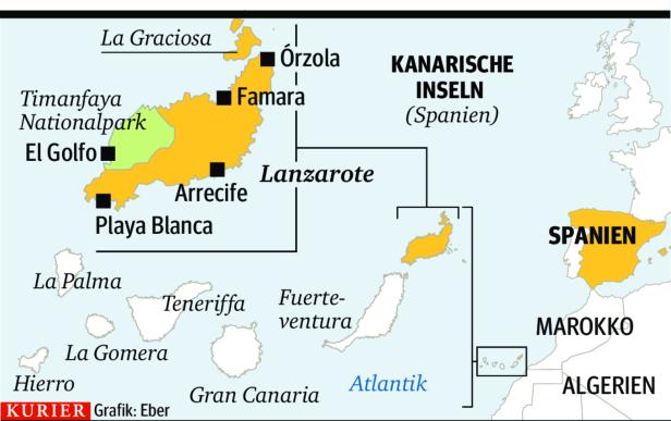 L wie Lava: Lanzarote, eine Insel voller Naturschauspiele