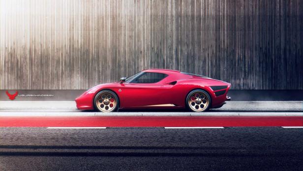 Alfa Romeo 4C kriegt atemberaubenden Retro-Look