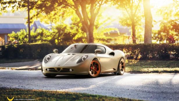 Alfa Romeo 4C kriegt atemberaubenden Retro-Look
