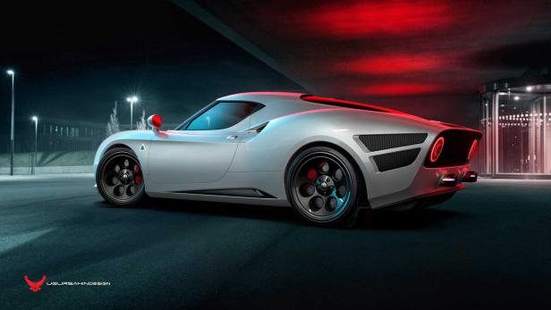 Alfa Romeo 4C kriegt atemberaubenden Retro-Look