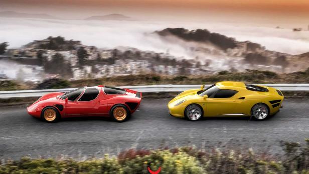Alfa Romeo 4C kriegt atemberaubenden Retro-Look