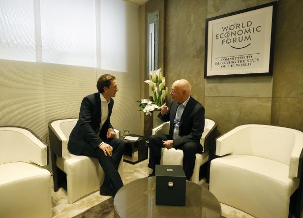 Weltwirtschaftsforum Davos: Kurz kritisiert depressives Europa