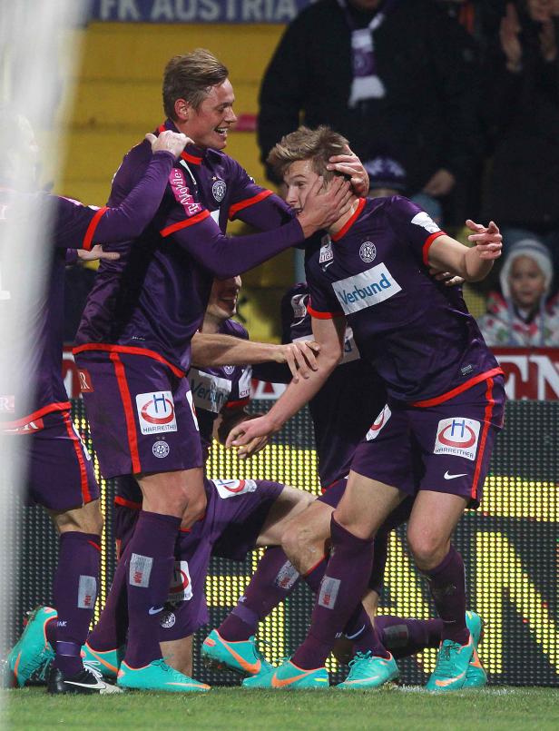 Fussball, FK Austria Wien - SC Wr. Neustadt.