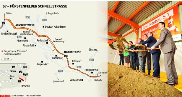 Mit Bau der S7 startet erstes Tunnelprojekt des Burgenlandes