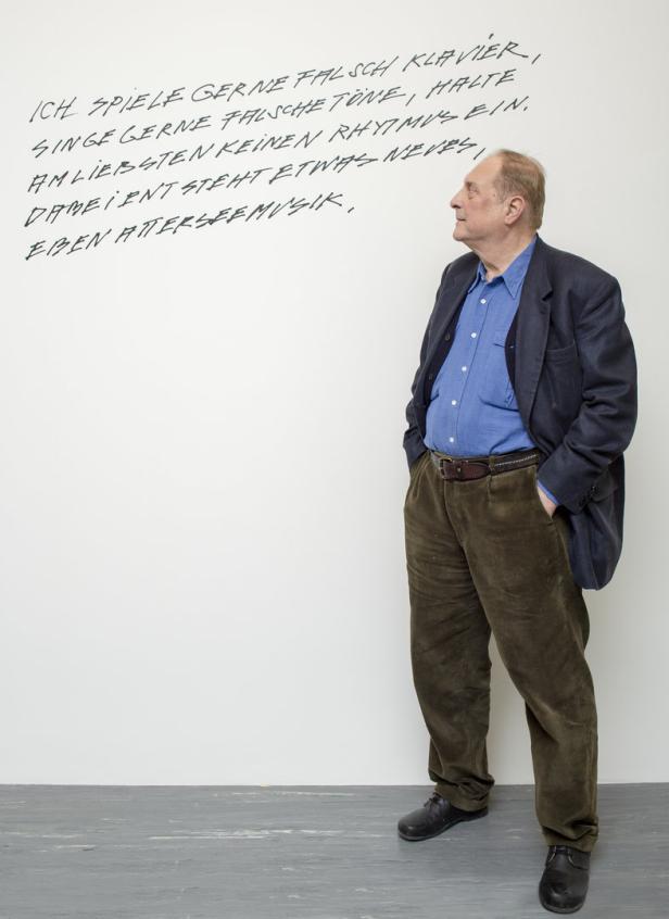 Christian Ludwig Attersee Christian Ludwig Attersee: „Ich war so sauhübsch“