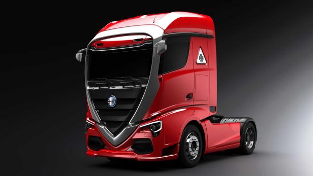 So fantastisch würde ein Lastwagen von Alfa Romeo aussehen