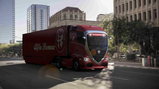 So fantastisch würde ein Lastwagen von Alfa Romeo aussehen