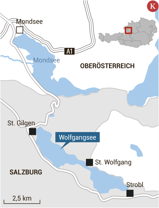 Video: Kleinflugzeug stürzte in den Wolfgangsee