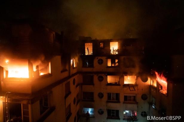 Krimineller Hintergrund: Brand in Paris forderte neun Tote