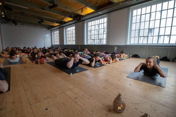 Yoga-Events in Wien: Ooooom liebsten ungewöhnlich