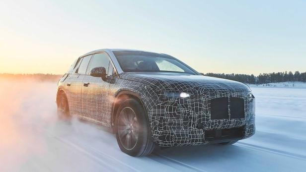 BMW iNEXT (i5) 2021: Winter-Test bringt neue Details ans Licht