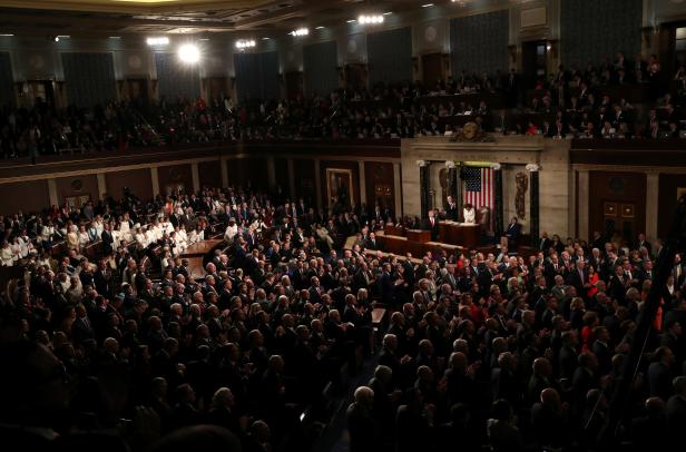 U.S. President Trump delivers his second State of the Union address to a joint session of the U.S. Congress in Washington