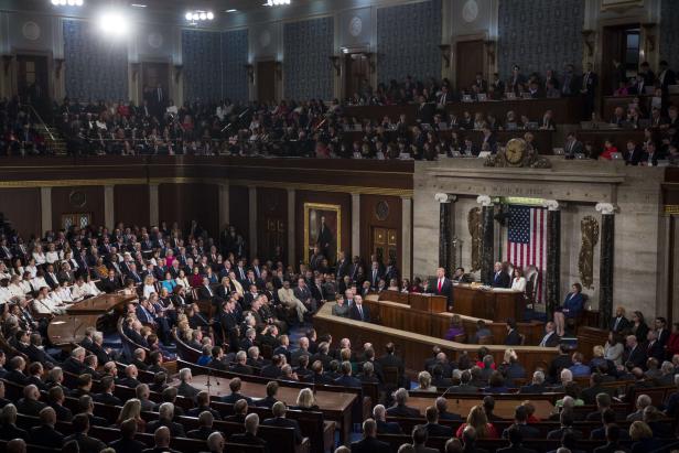 US-PRESIDENT-TRUMP-DELIVERS-STATE-OF-THE-UNION-ADDRESS-TO-JOINT-