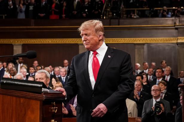 Rede zur Lage der Nation: Trumps nächste Krawatten-Panne