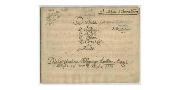 Mozart: Reisender in Europa. Eine Ausstellung des Archivs der Gesellschaft der Musikfreunde in Wien im Mozarthaus Vienna