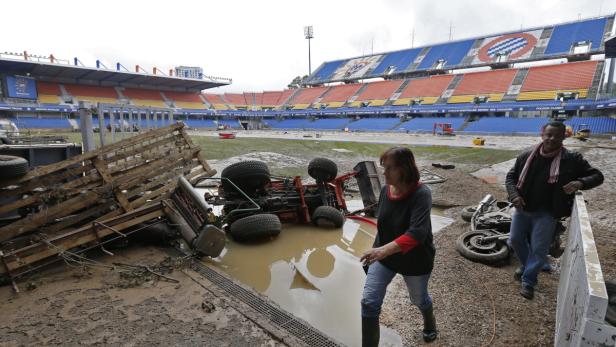 "Bild der Zerstörung" in Montpelliers Stadion