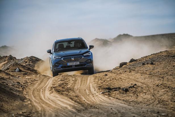 Seat Tarraco: Mit dem SUV unterwegs in der Wüste