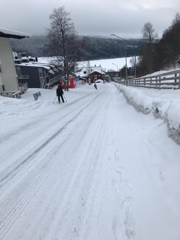 Im stillen Örtchen: Åre ist nicht im Ski-WM-Fieber