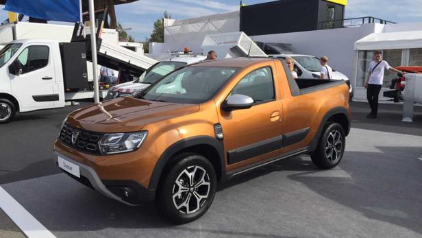 Dacia Duster Pickup offiziell für 2019 bestätigt