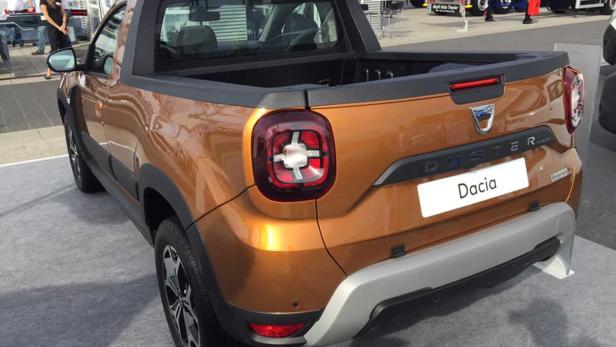 Dacia Duster Pickup offiziell für 2019 bestätigt