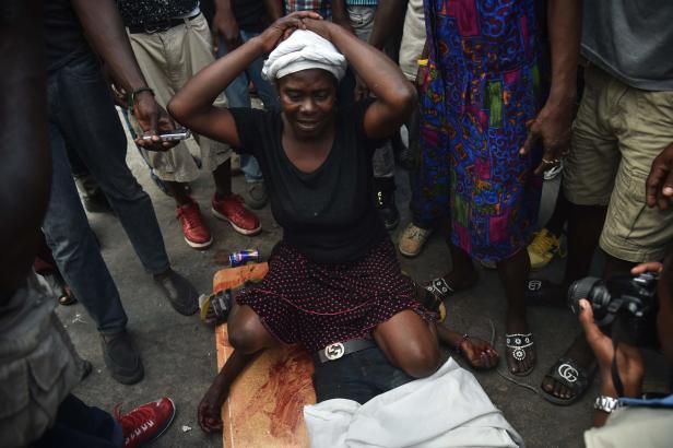 Szenen der Gewalt bei Protesten in Haitis Hauptstadt