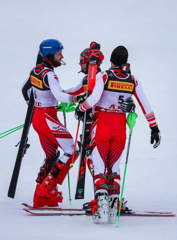 Ski-WM: Österreich räumt im Slalom alle Medaillen ab