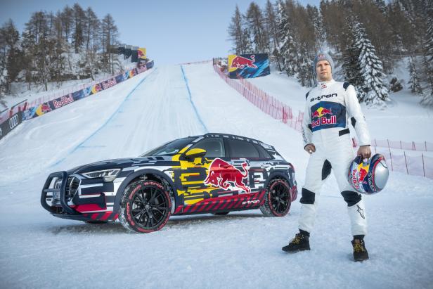 Unglaubliches Video: Audi e-tron fährt die Streif hinauf