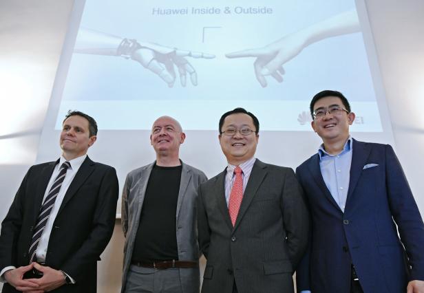 Nach Spionagevorwürfen: Huawei-Manager auf Imagetour in Wien