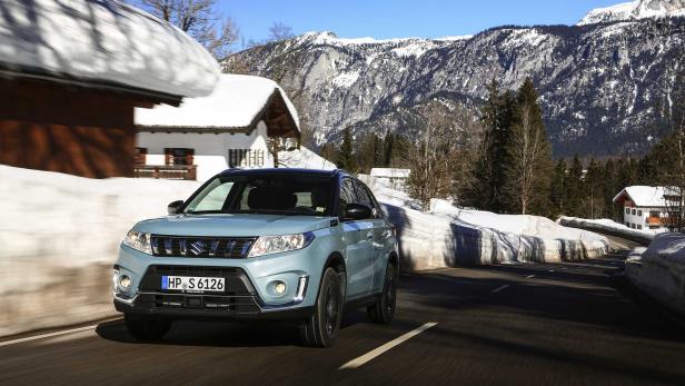 Ausfahrt mit dem Suzuki Vitara nach dem Facelift