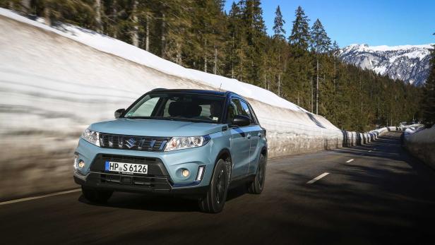 Ausfahrt mit dem Suzuki Vitara nach dem Facelift