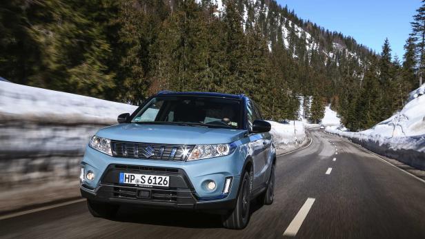 Ausfahrt mit dem Suzuki Vitara nach dem Facelift