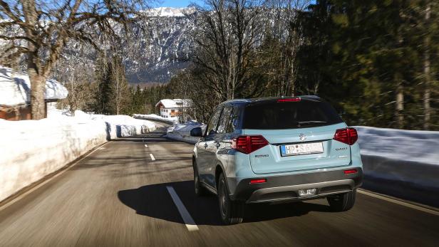 Ausfahrt mit dem Suzuki Vitara nach dem Facelift