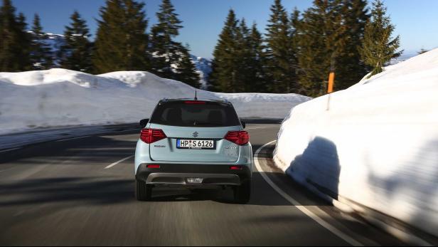 Ausfahrt mit dem Suzuki Vitara nach dem Facelift