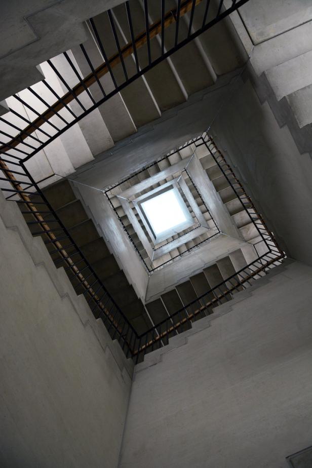 Die neue Landesgalerie NÖ: Der erste Rundgang durch den schiefen Turm von Krems