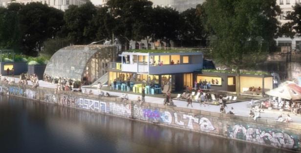 Keine Verträge: Neue Donaukanal-Lokale nur in Schmalspurversion