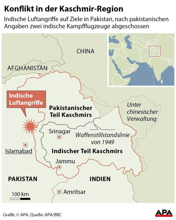 Konflikt in der Kaschmir-Region